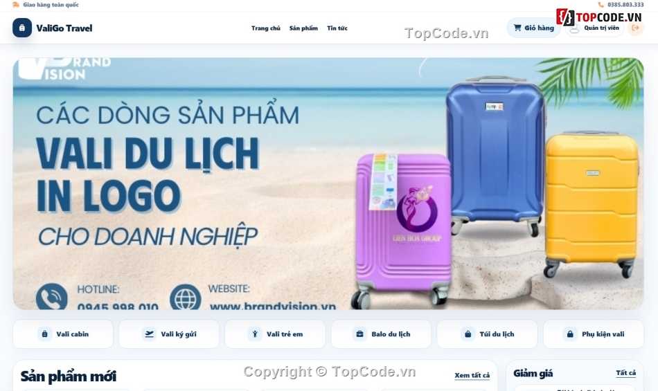 bán,Website bán hàng,Web bán hàng,bán vali